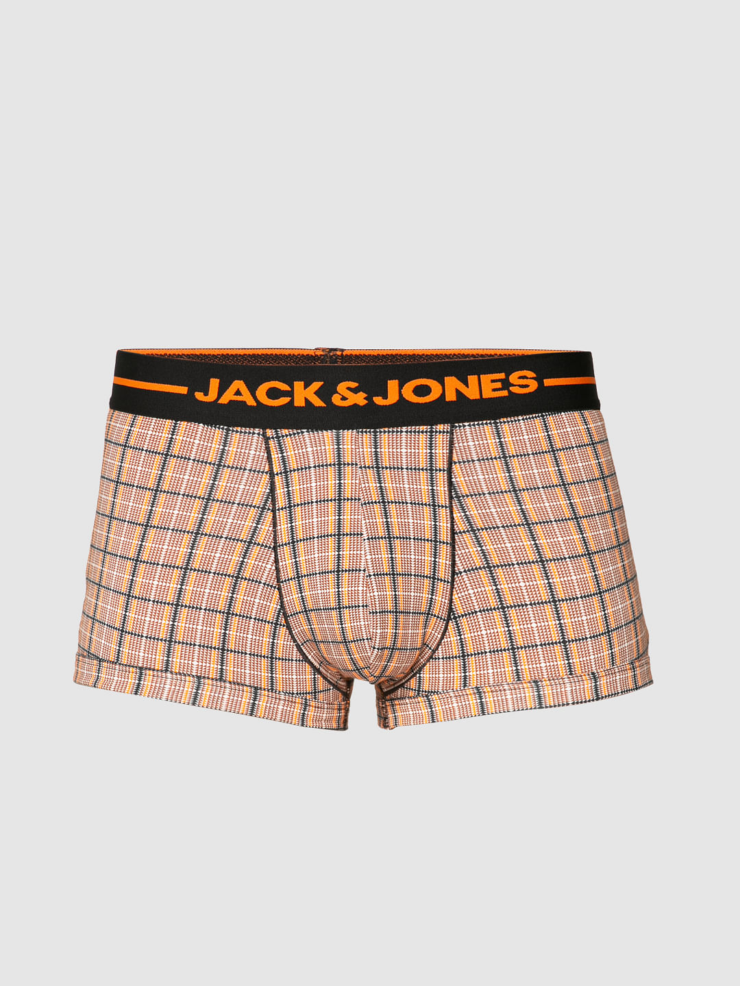 Black Checks Brazilian Trunks