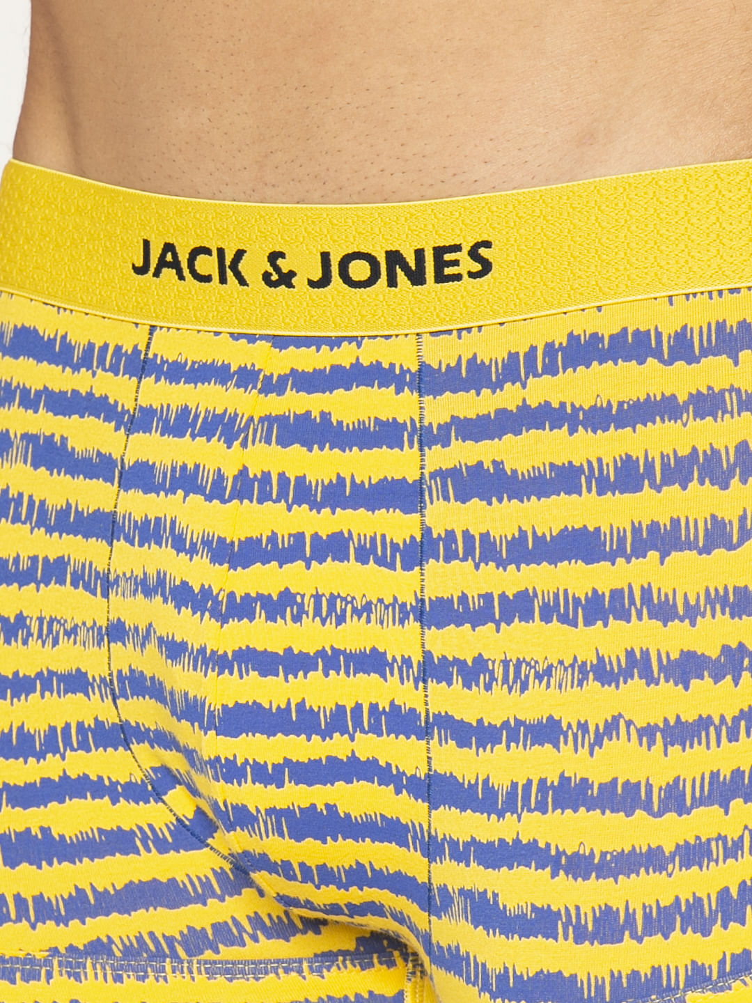 Yellow All Over Printed Brazilian Trunks