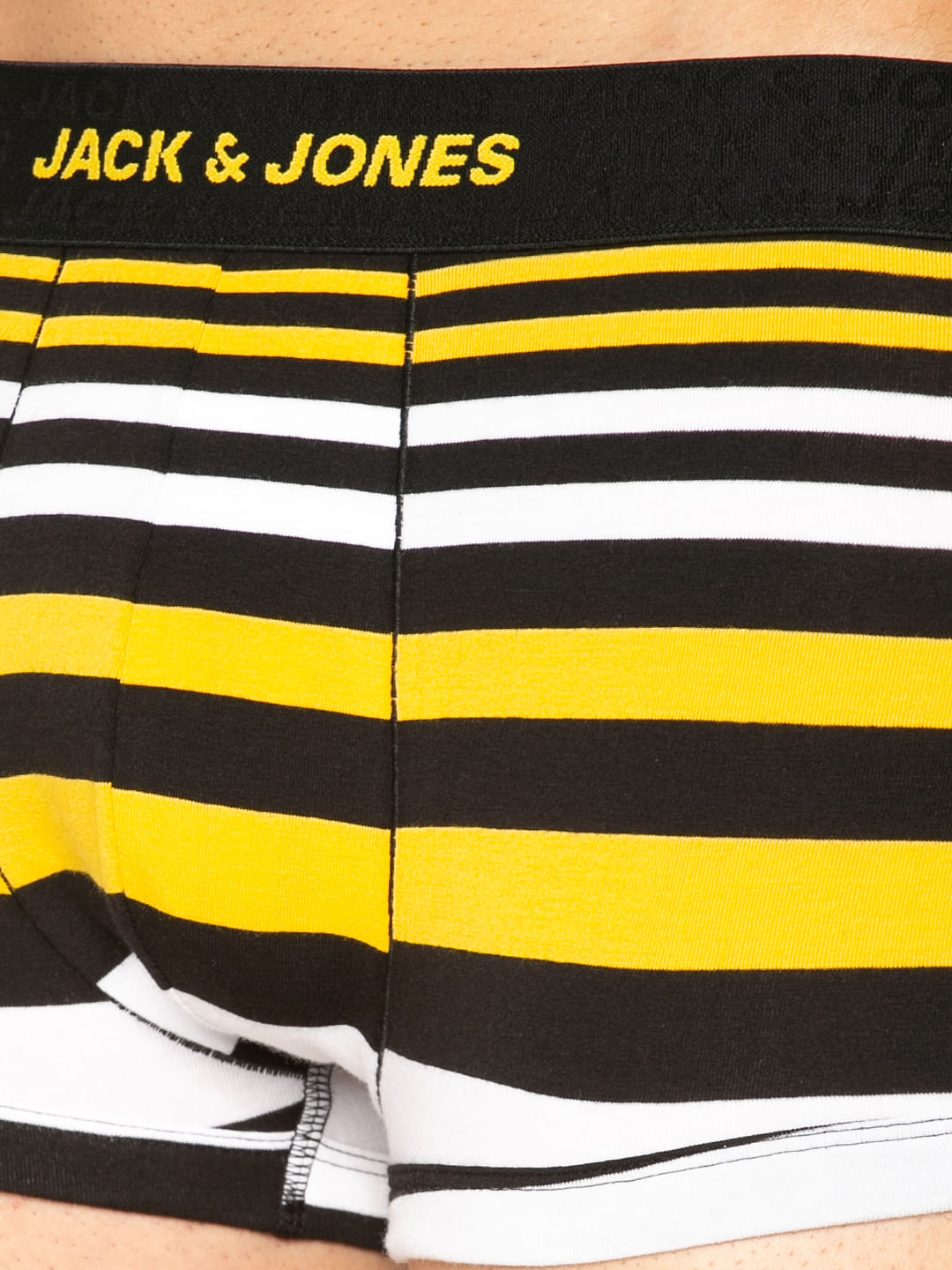 Black Striped Brazilian Trunks