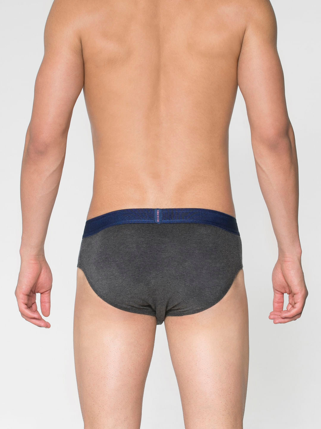 Pack Of Two Solid Briefs - Green And Red