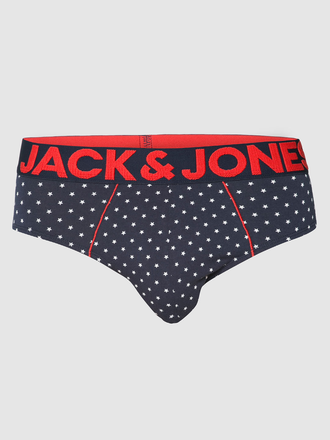 Blue All Over Star Print Briefs