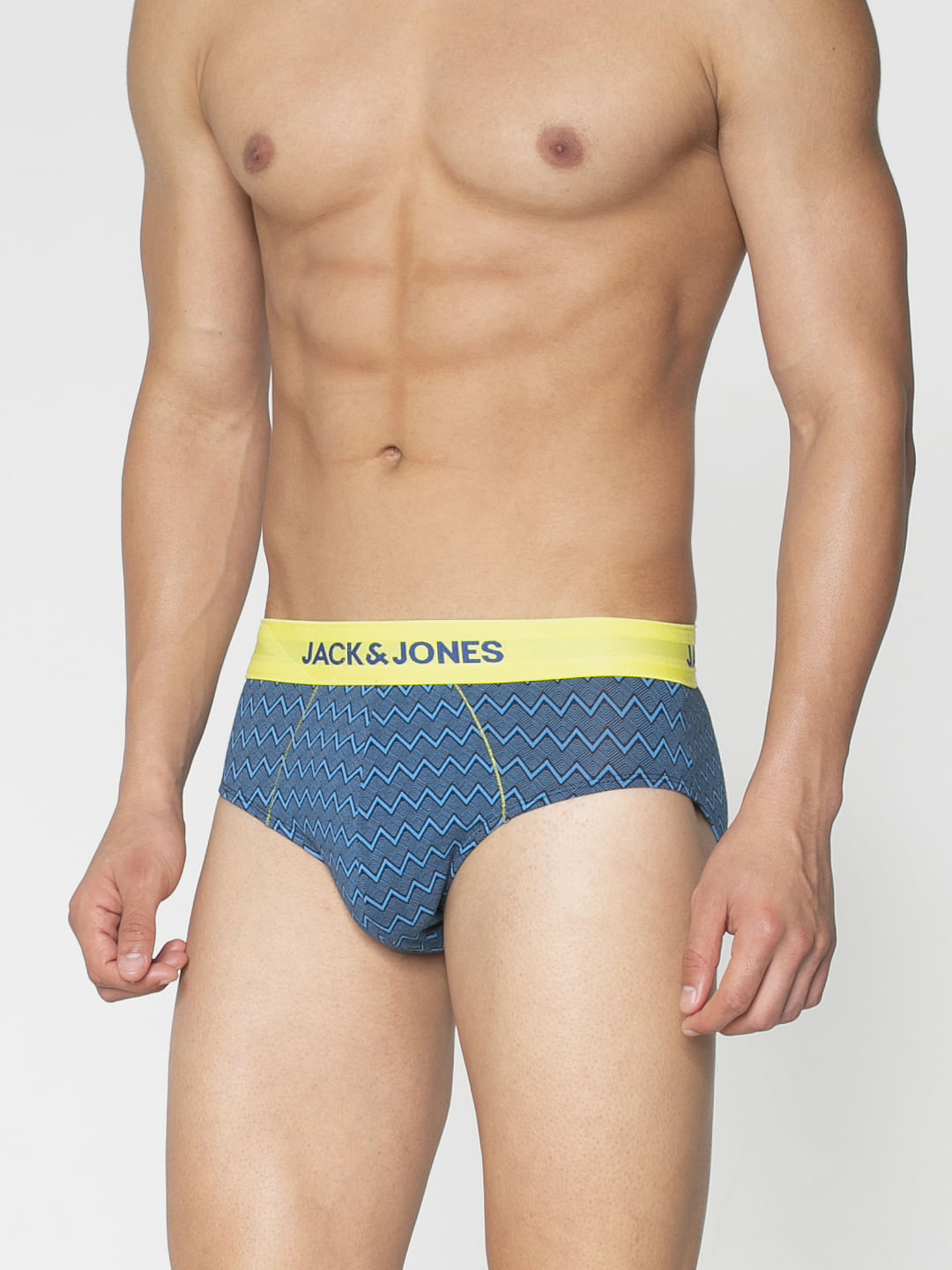 Blue Printed Briefs