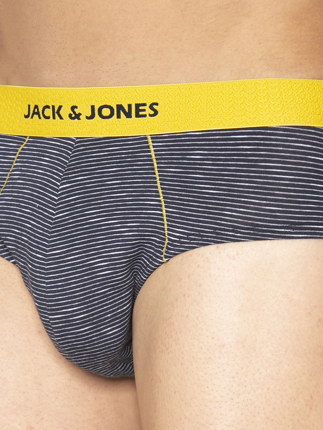 Blue Striped Briefs