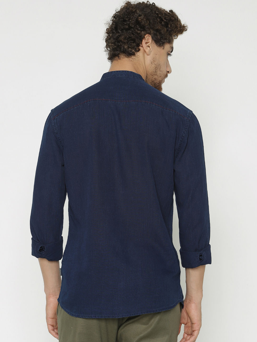 Blue Denim Full Sleeves Shirt