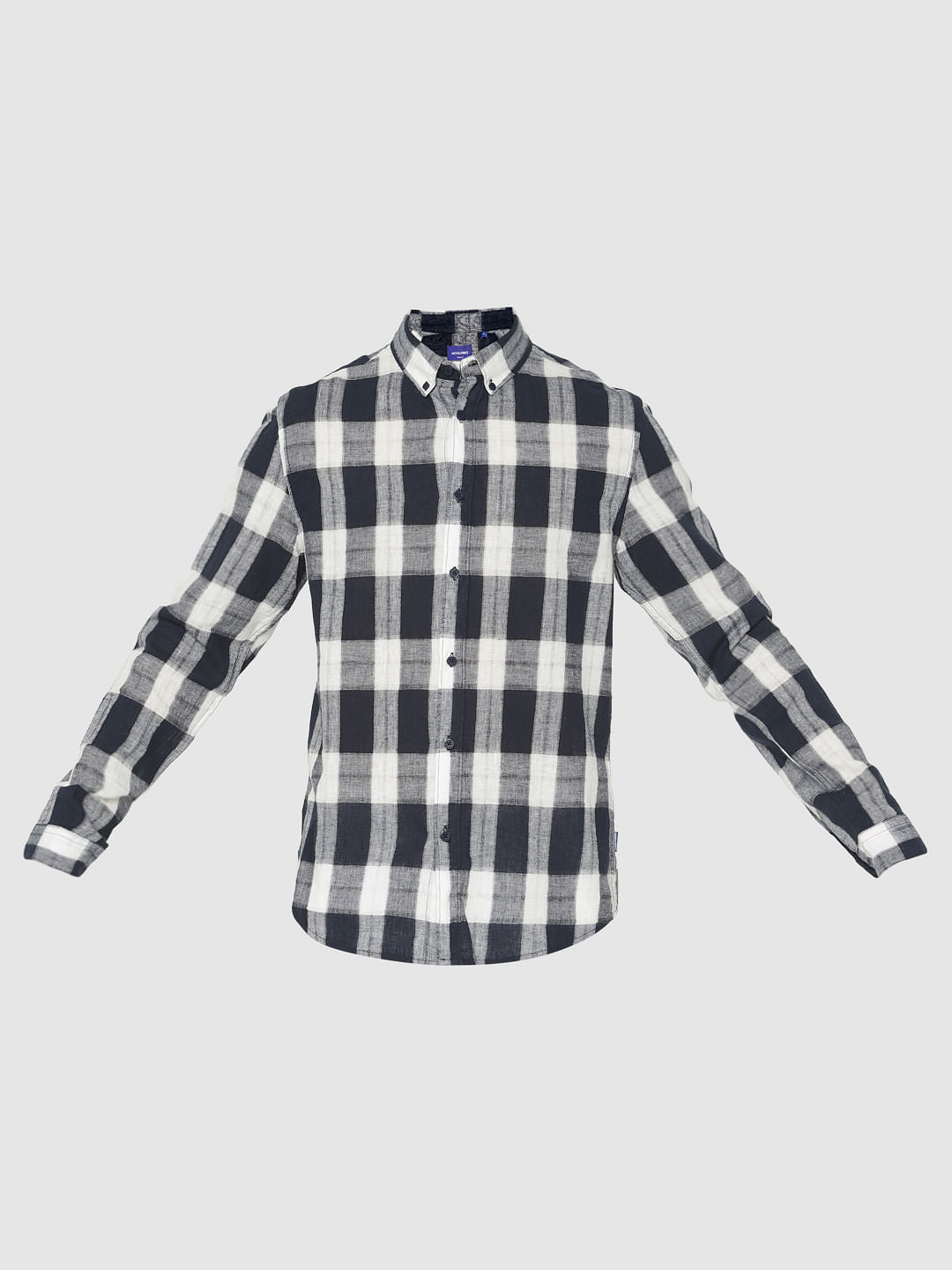 Blue Checks Full Sleeves Shirt