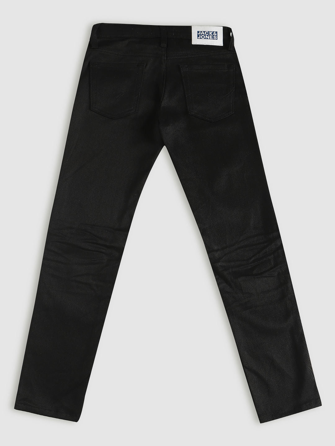 Boys Black Mid Rise Ben Skinny Fit Jeans