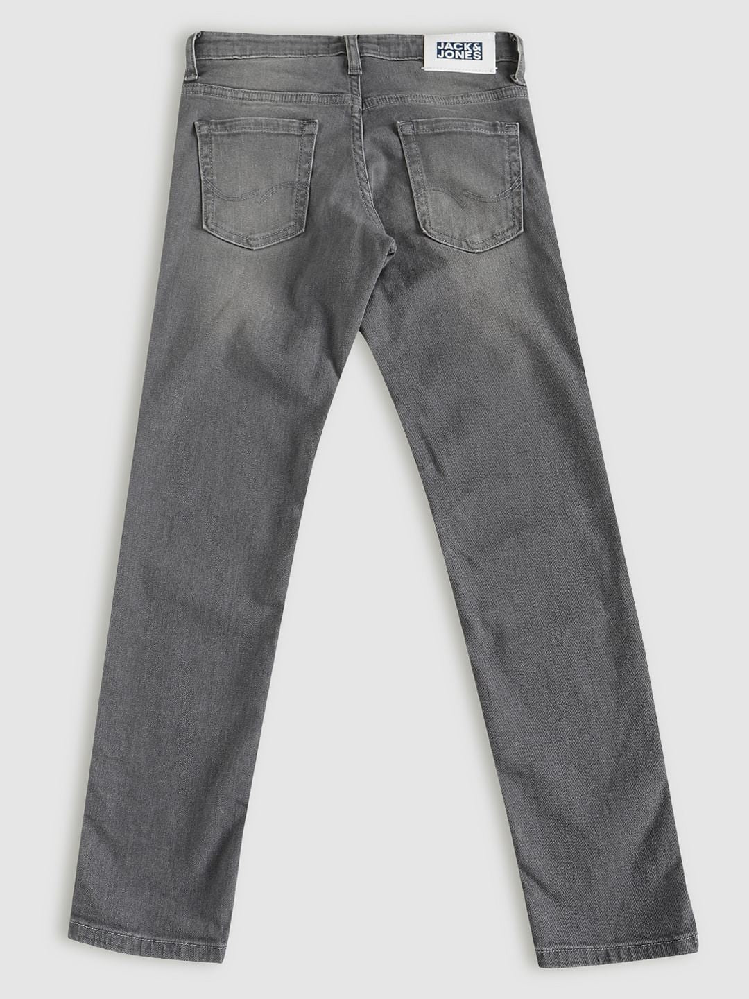 Boys Grey Mid Rise Ben Skinny Fit Jeans