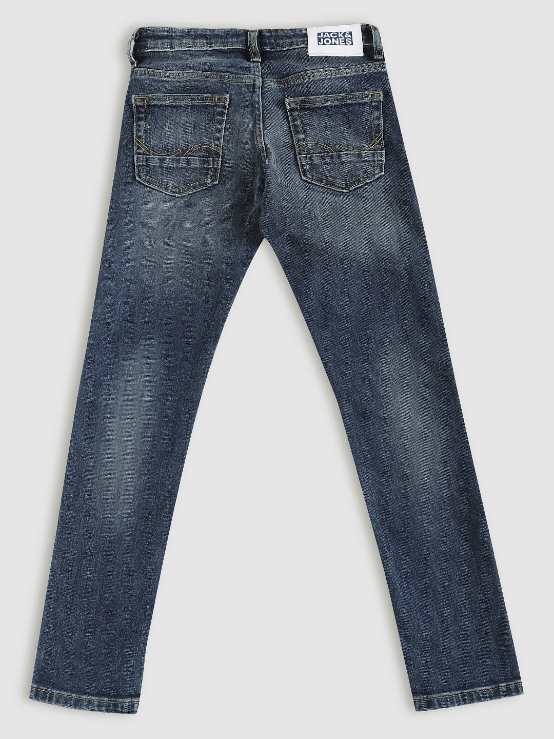 Boys Blue Mid Rise Ben Skinny Fit Jeans