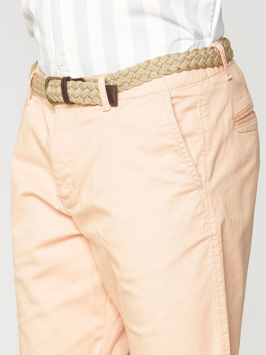 Pink Chino Shorts
