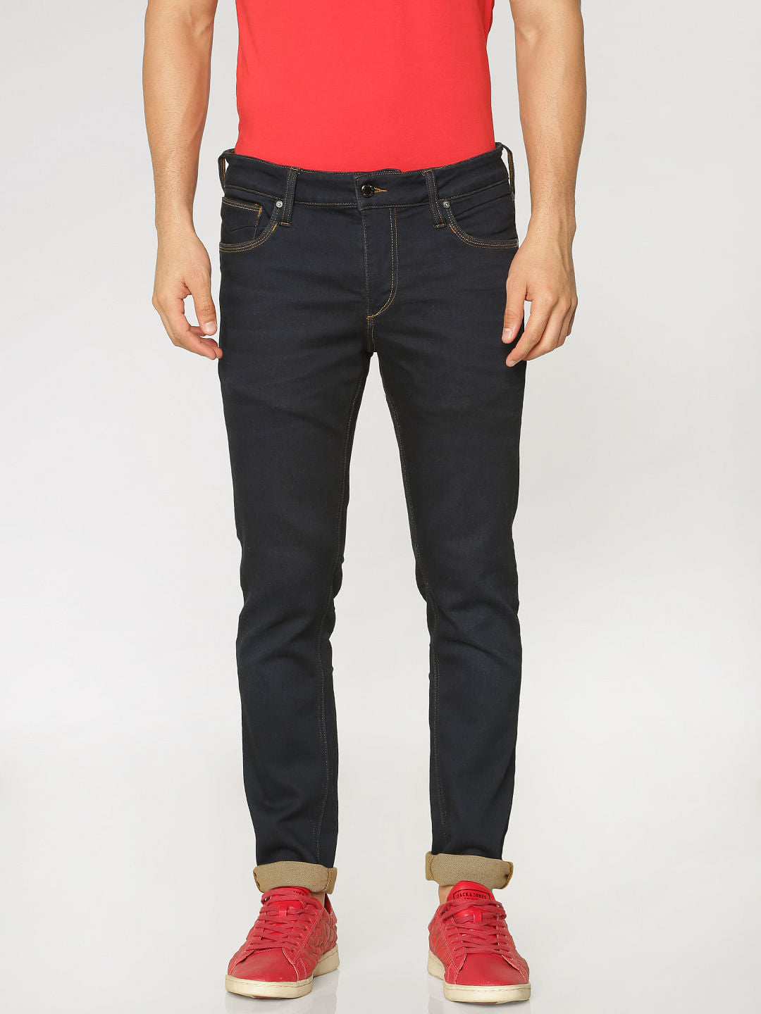 Dark Blue Ben Slim Fit Jeans - 28/30