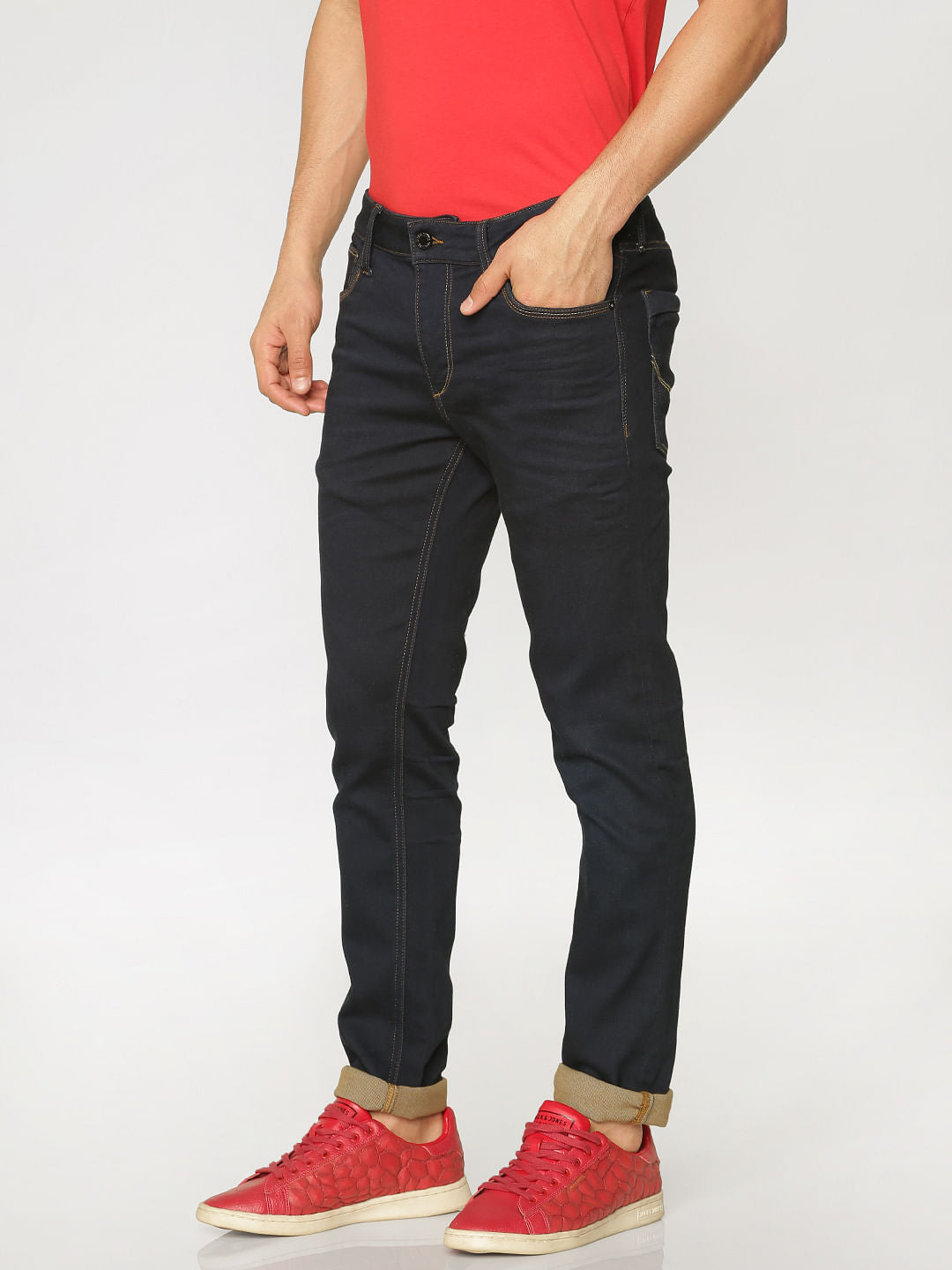 Dark Blue Ben Slim Fit Jeans
