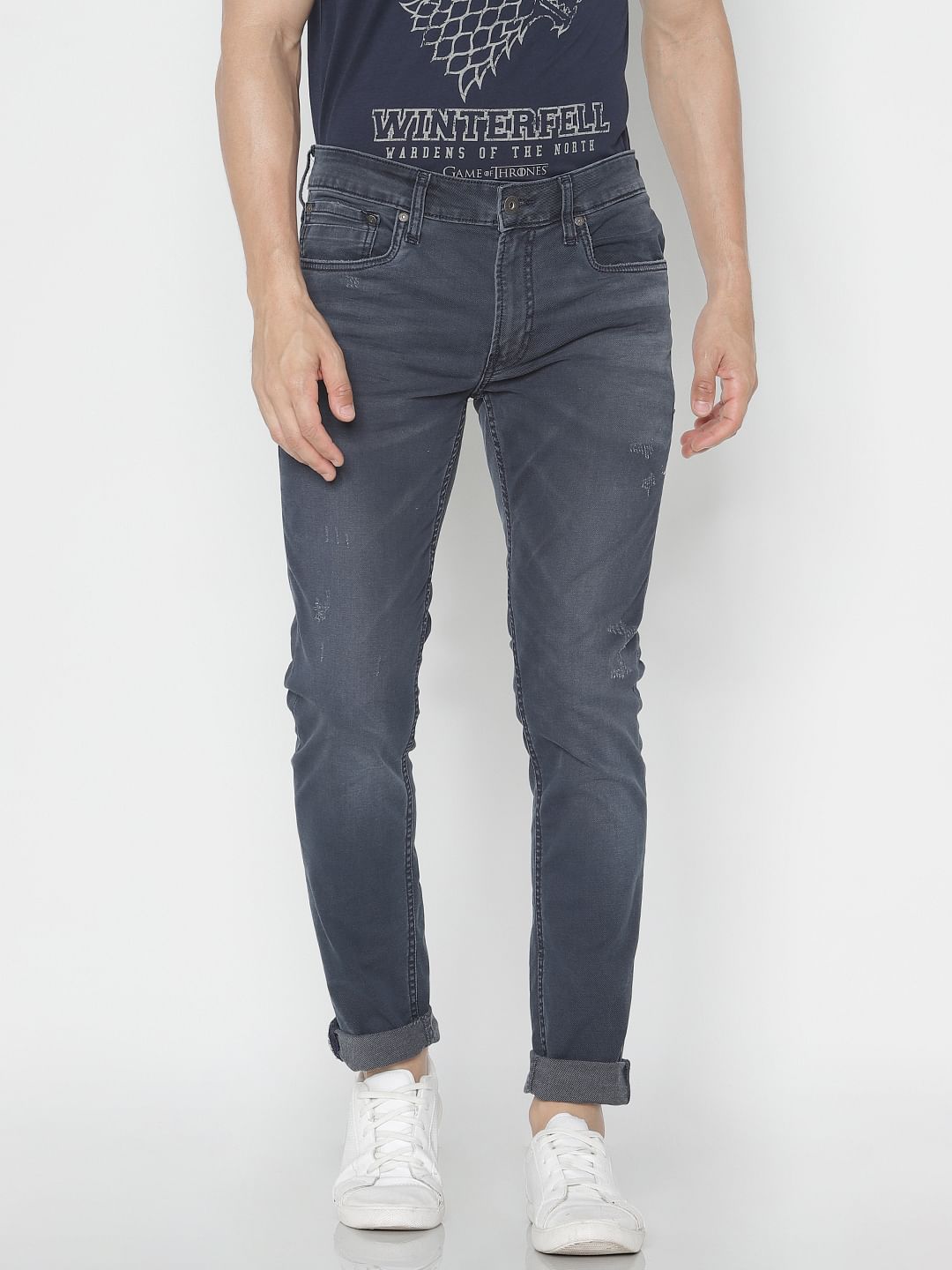 Blue Liam Skinny Fit Jeans