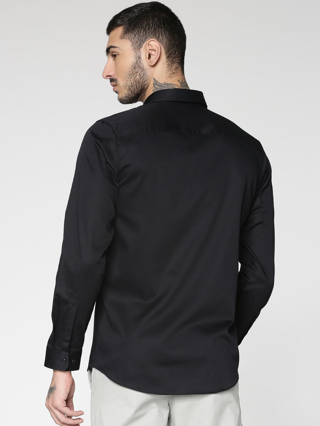 Black Full Sleeves Shirt
