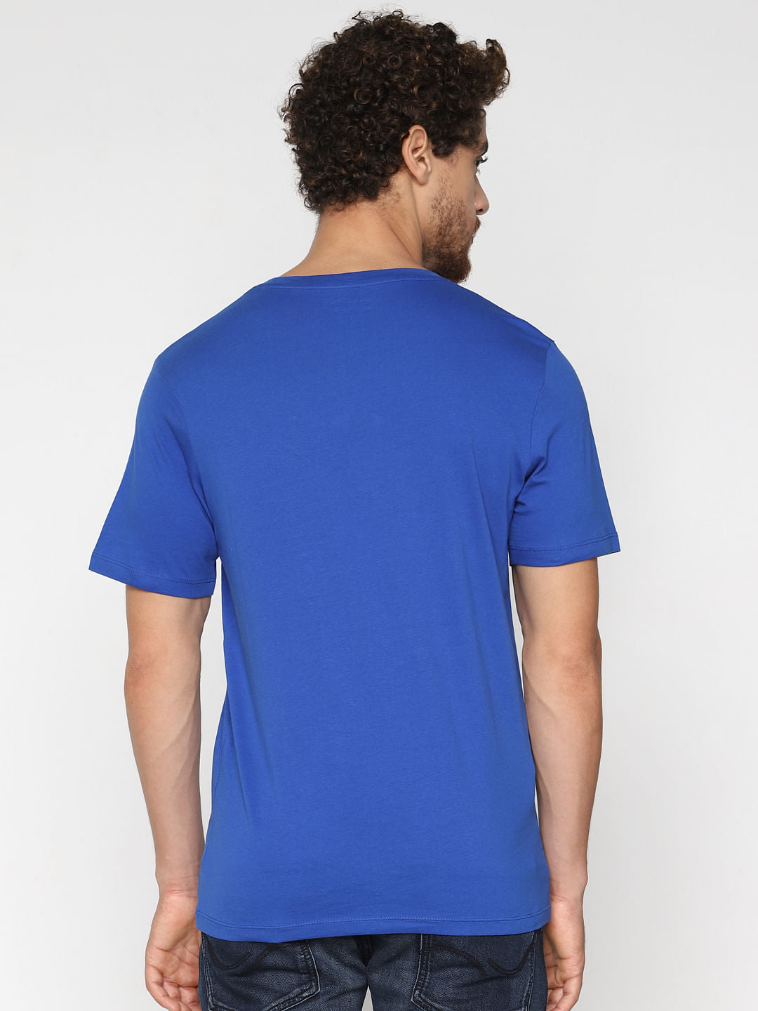 Blue Chill Out Crew Neck T-Shirt