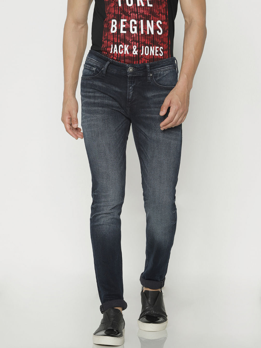 Blue Liam Skinny Fit Jeans