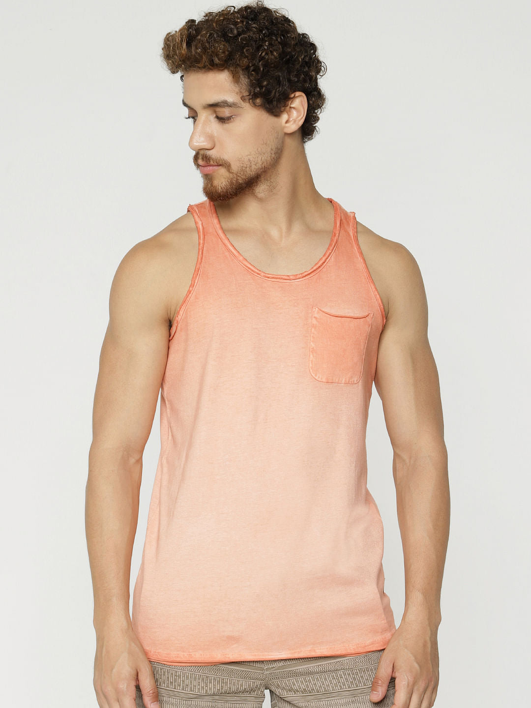 Orange Tank Top
