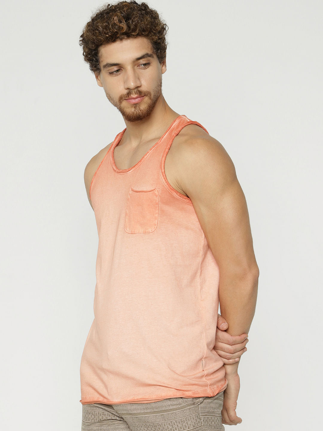 Orange Tank Top