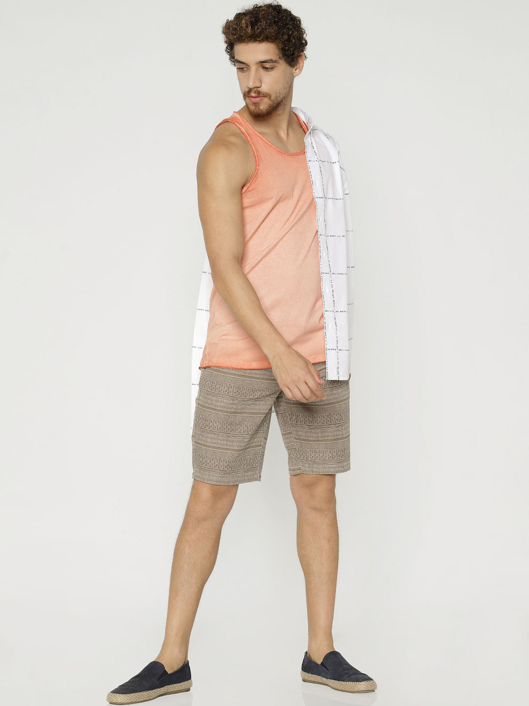 Orange Tank Top