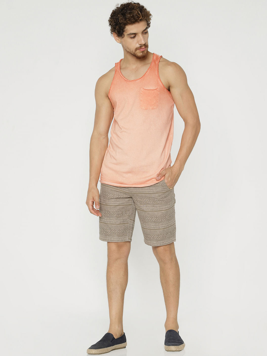 Orange Tank Top
