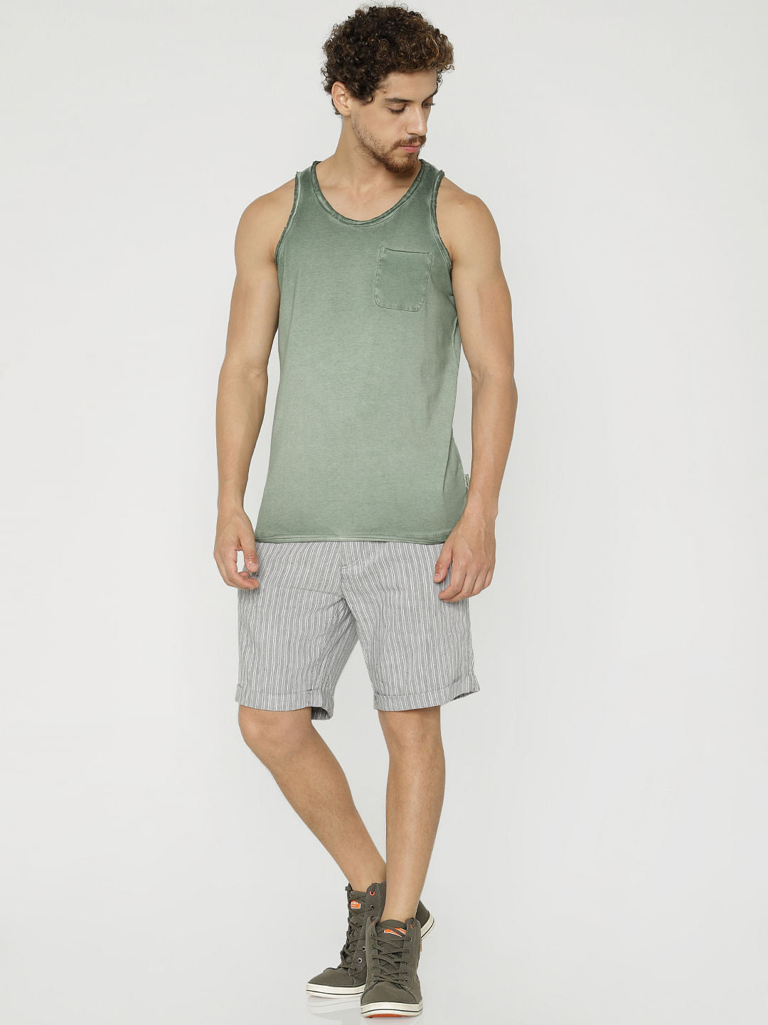 Green Tank Top