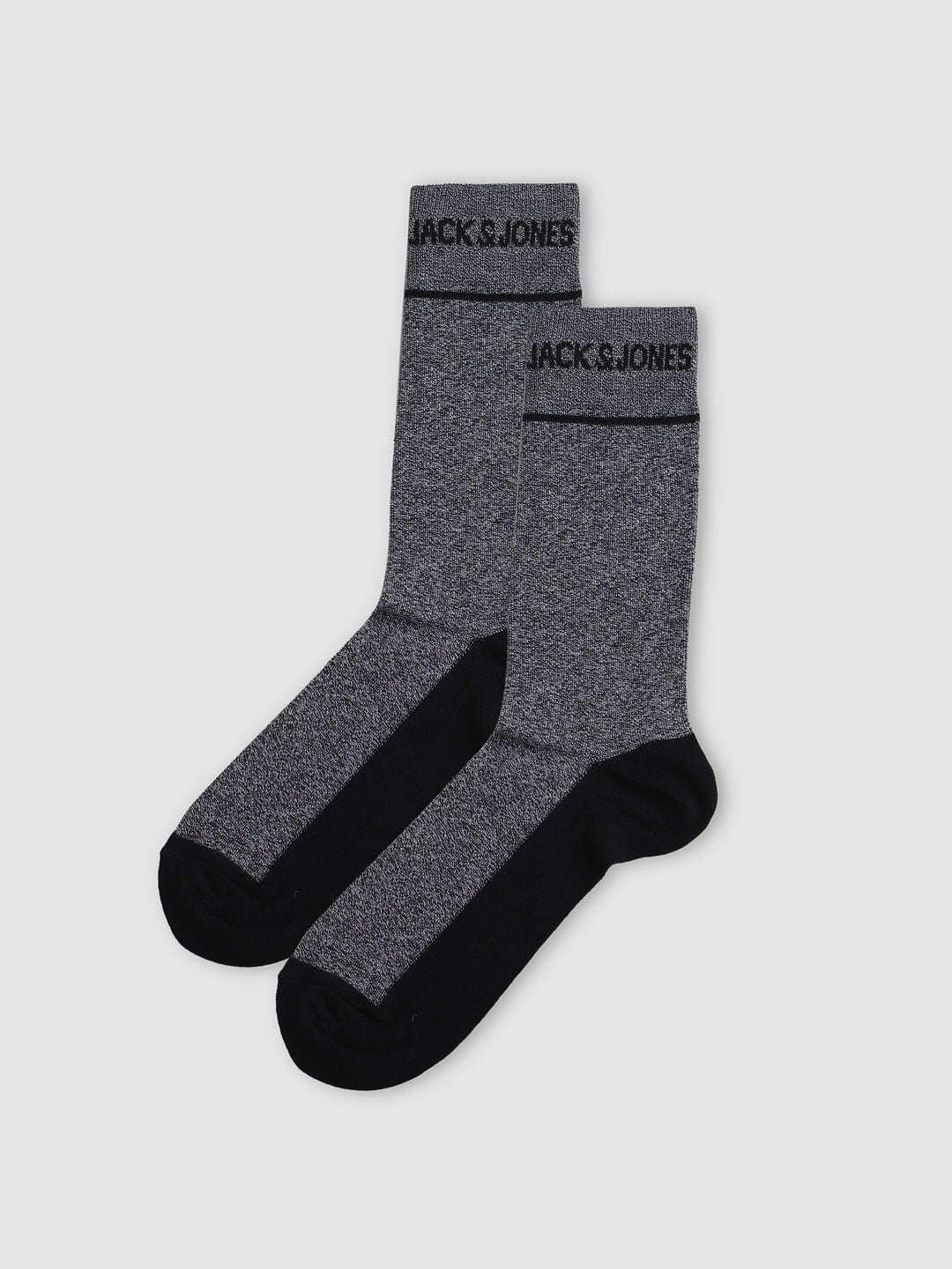 Grey Mid Calf Length Socks - ONE