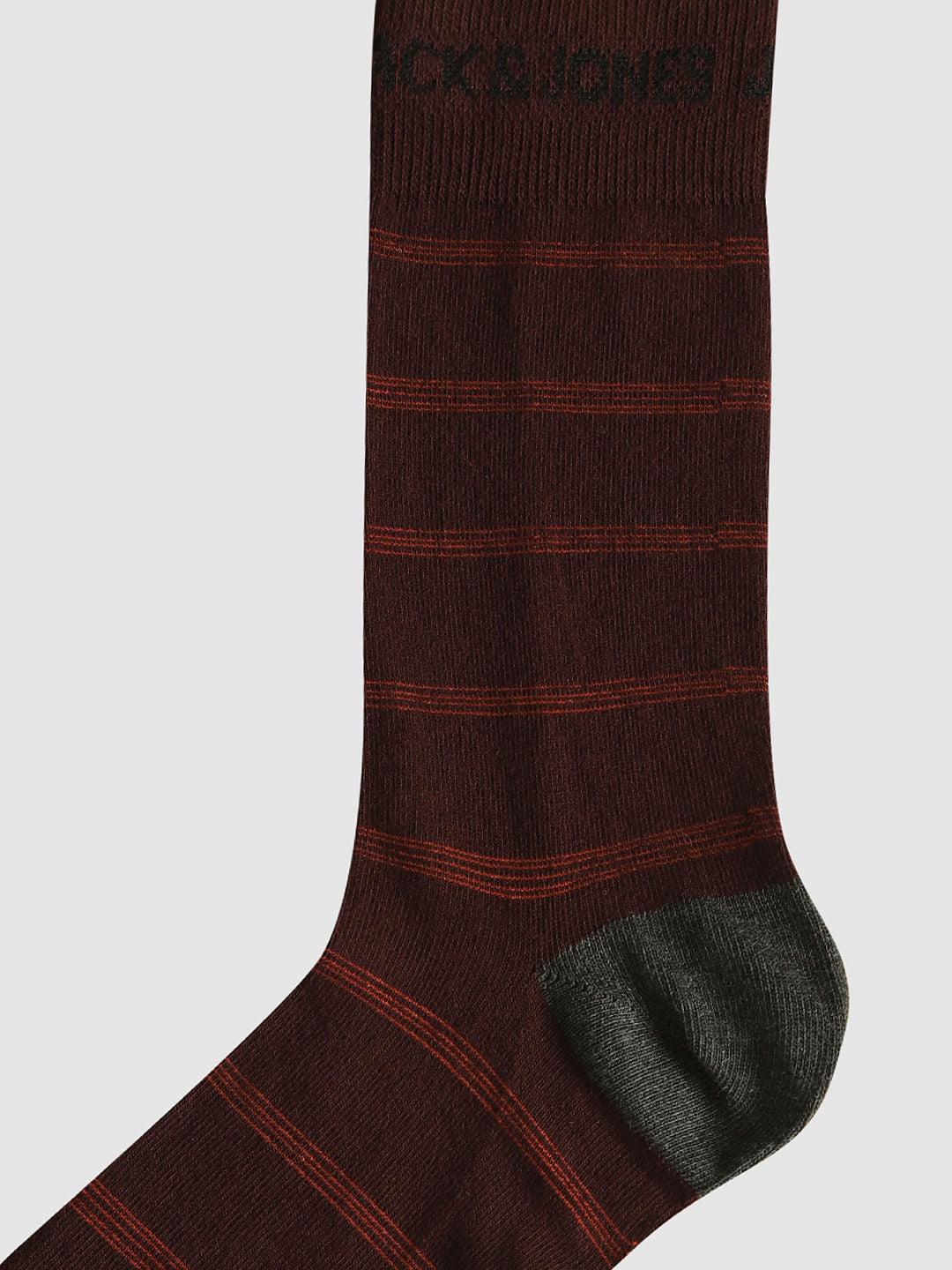 Pack Of Three Mid Calf Length Socks - Red, Green, Blue