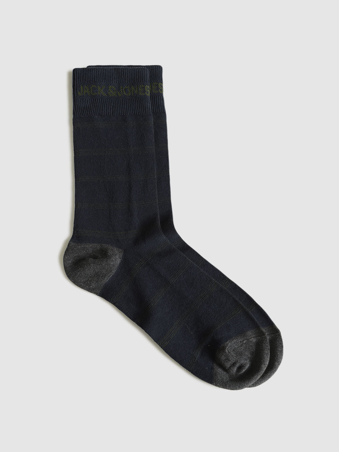 Pack Of Three Mid Calf Length Socks - Red, Green, Blue
