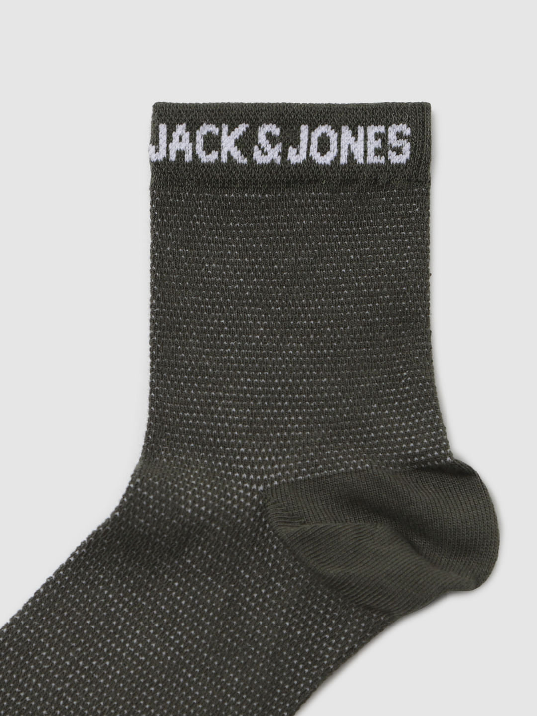 Blue Printed Mid Calf Length Pack Of Five Socks
