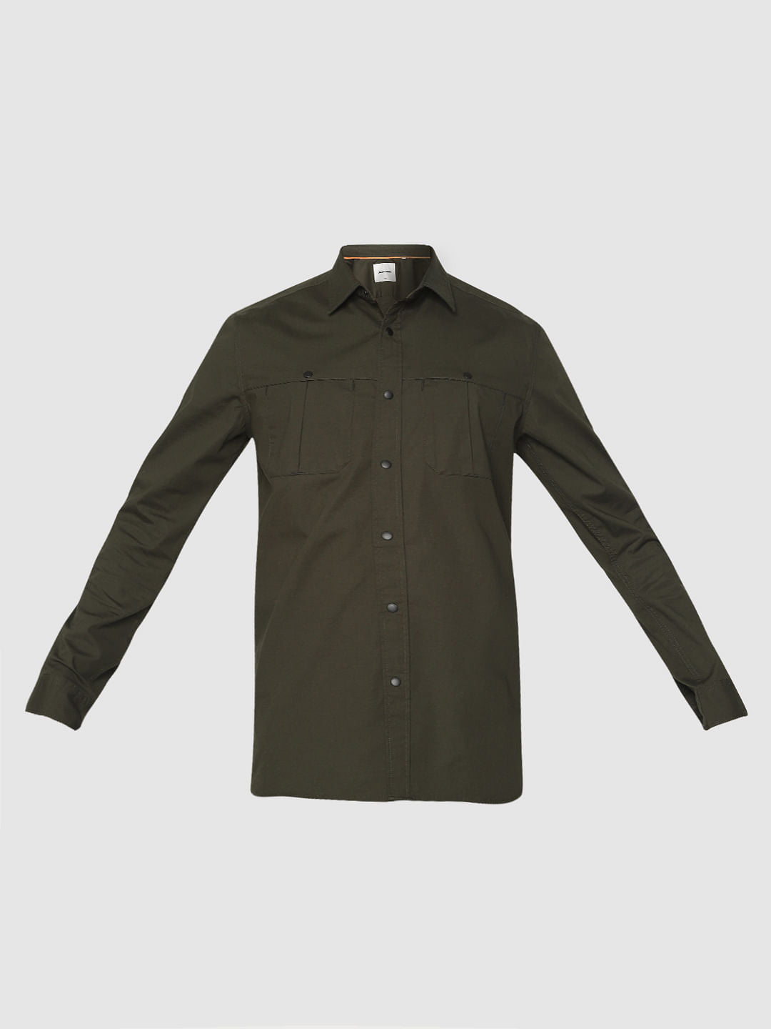 Green Full Sleeves Shirt