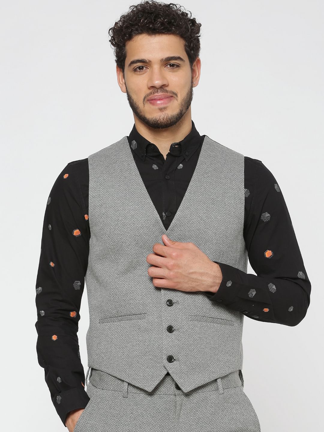 Grey Waistcoat - 46