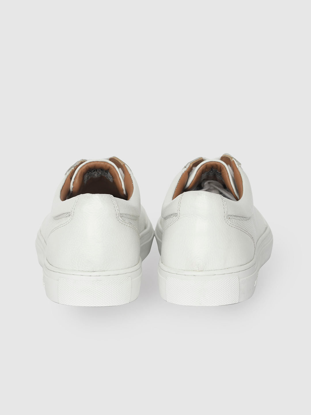 White Leather Sneakers