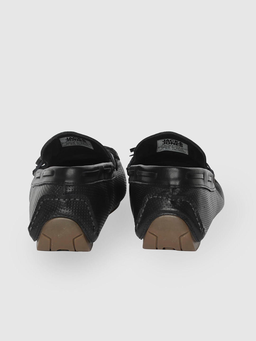 Black Leather Loafers