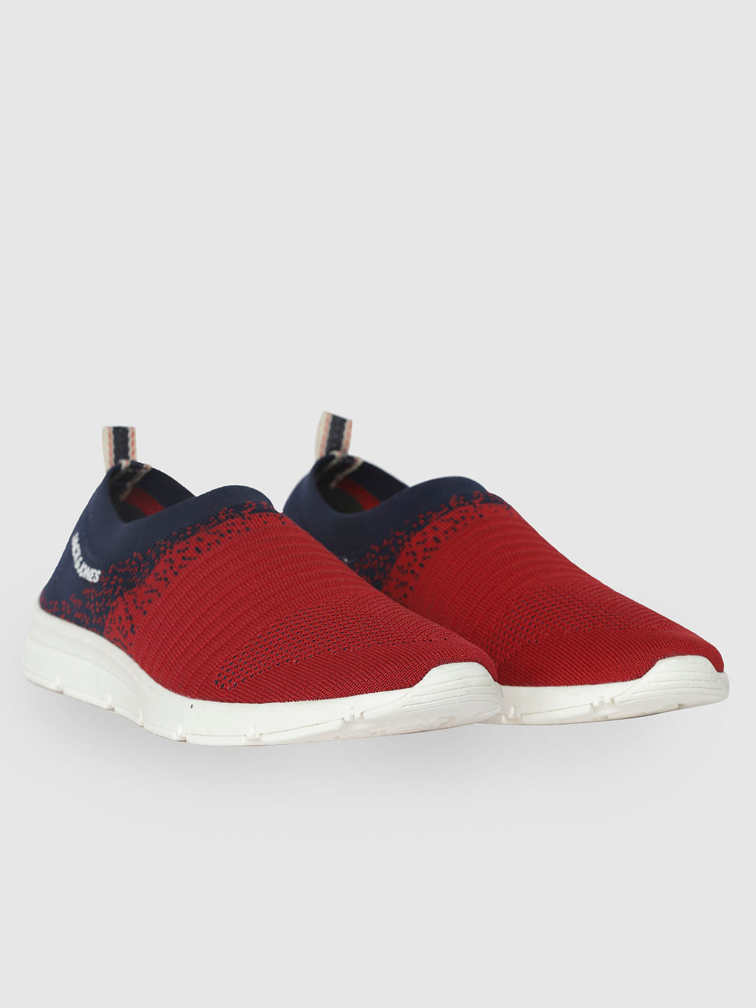 Red Slip On Sneakers - 6