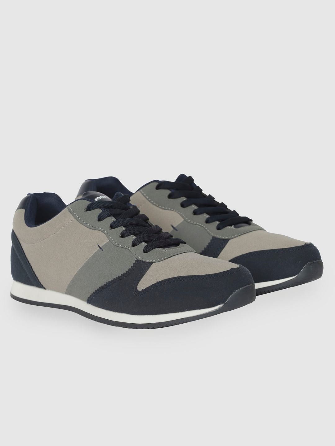 Blue Camo Print Sneakers - 6