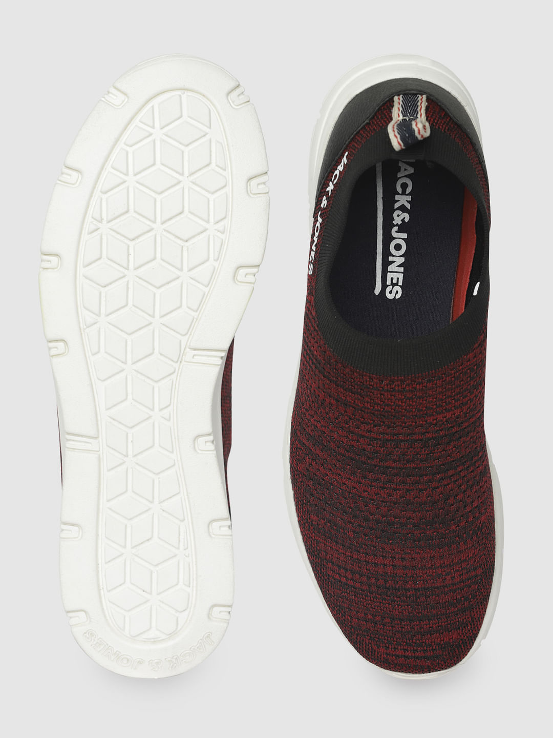 Red Slip On Sneakers