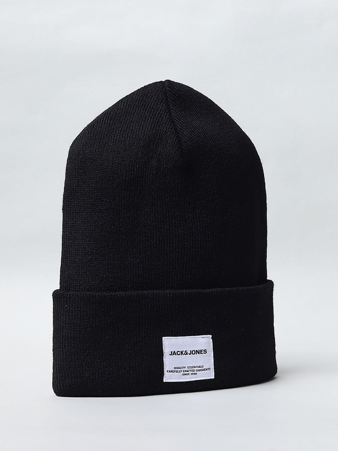 Black Knitted Beanie