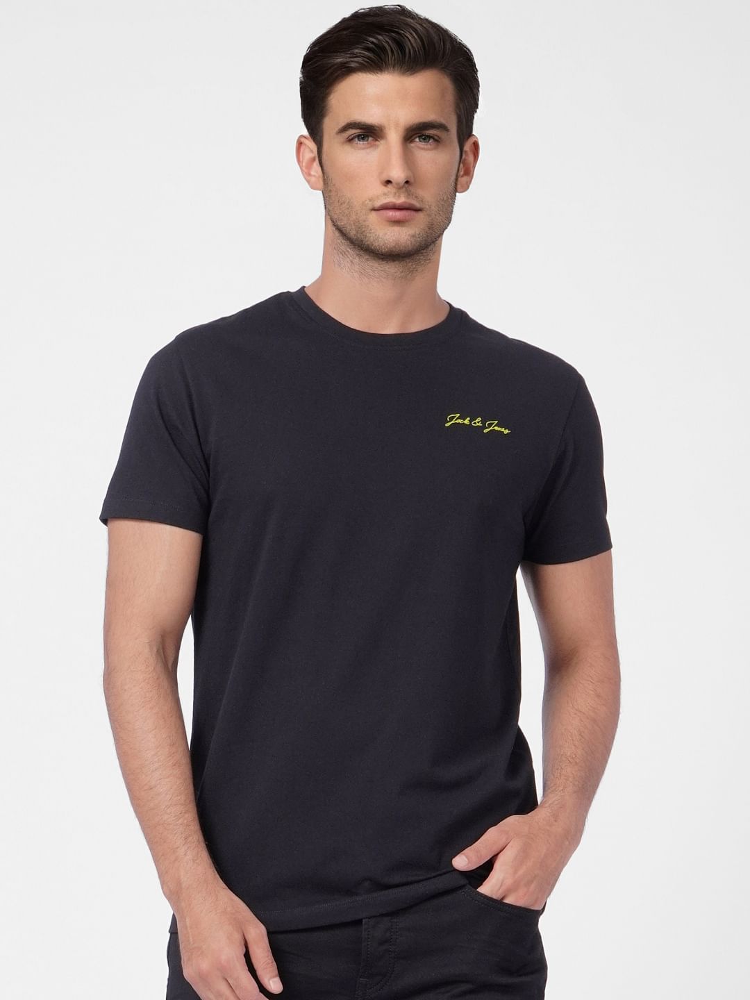 Black Crew Neck T-shirt