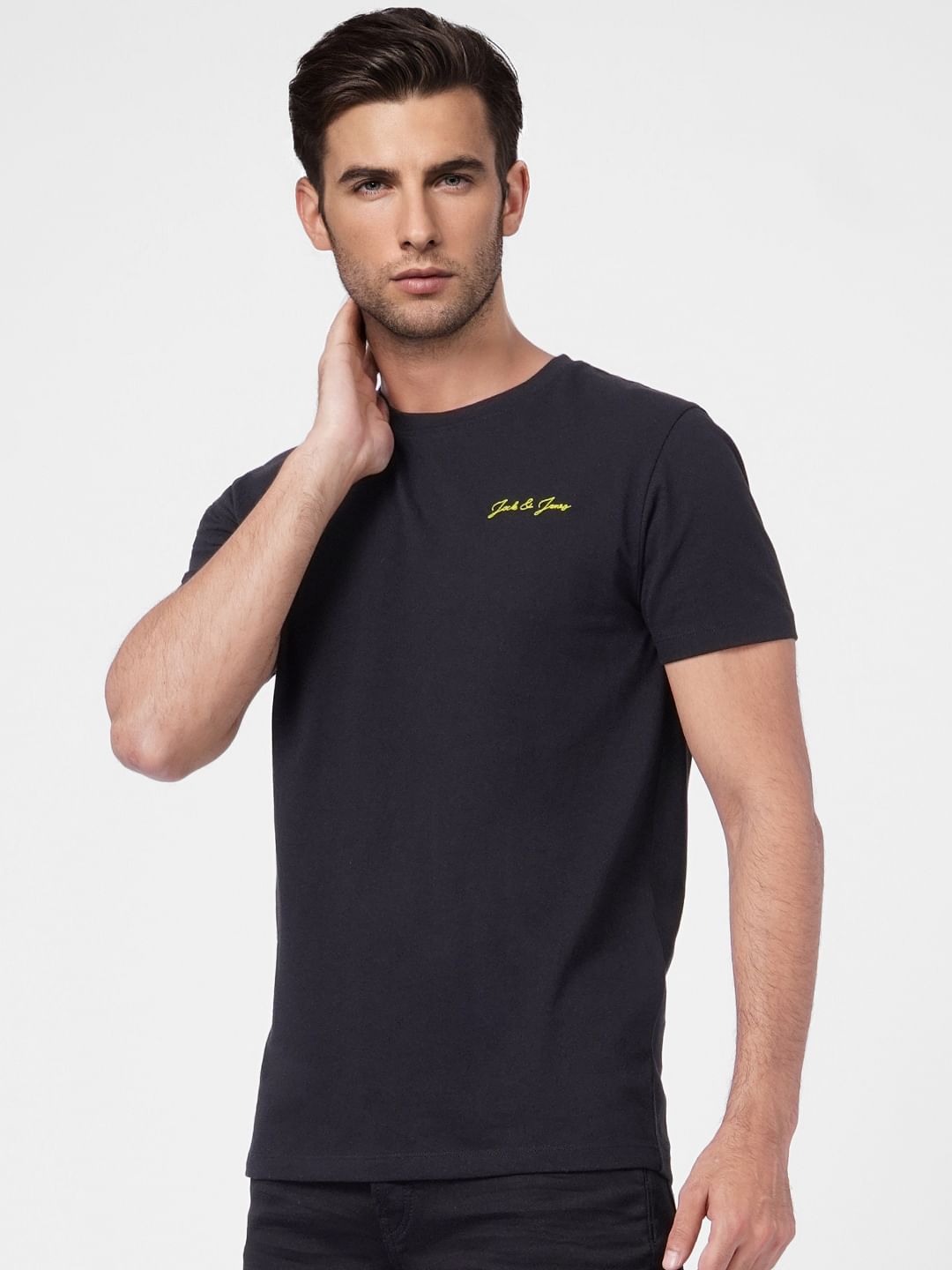 Black Crew Neck T-shirt