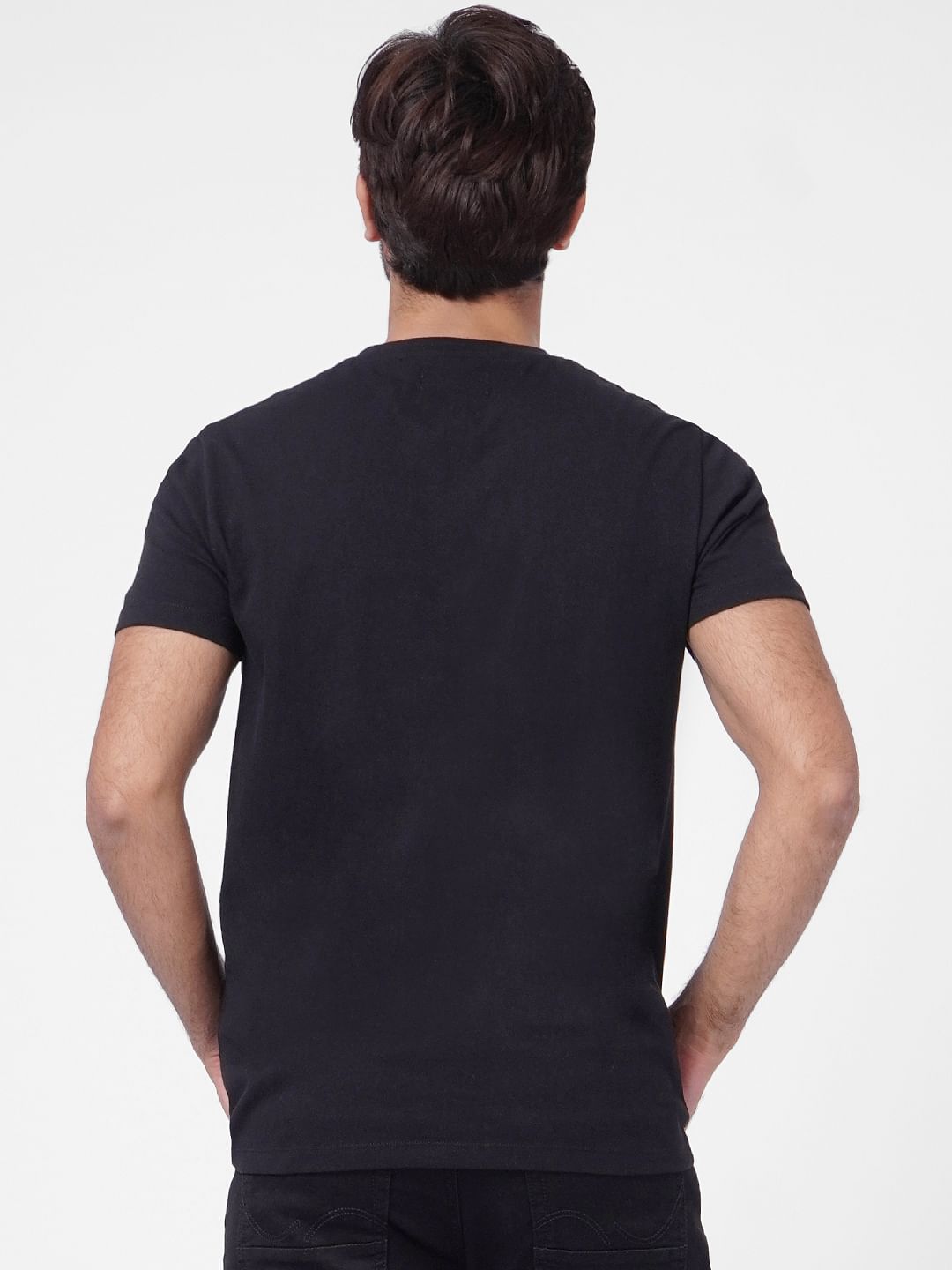 Black Crew Neck T-shirt
