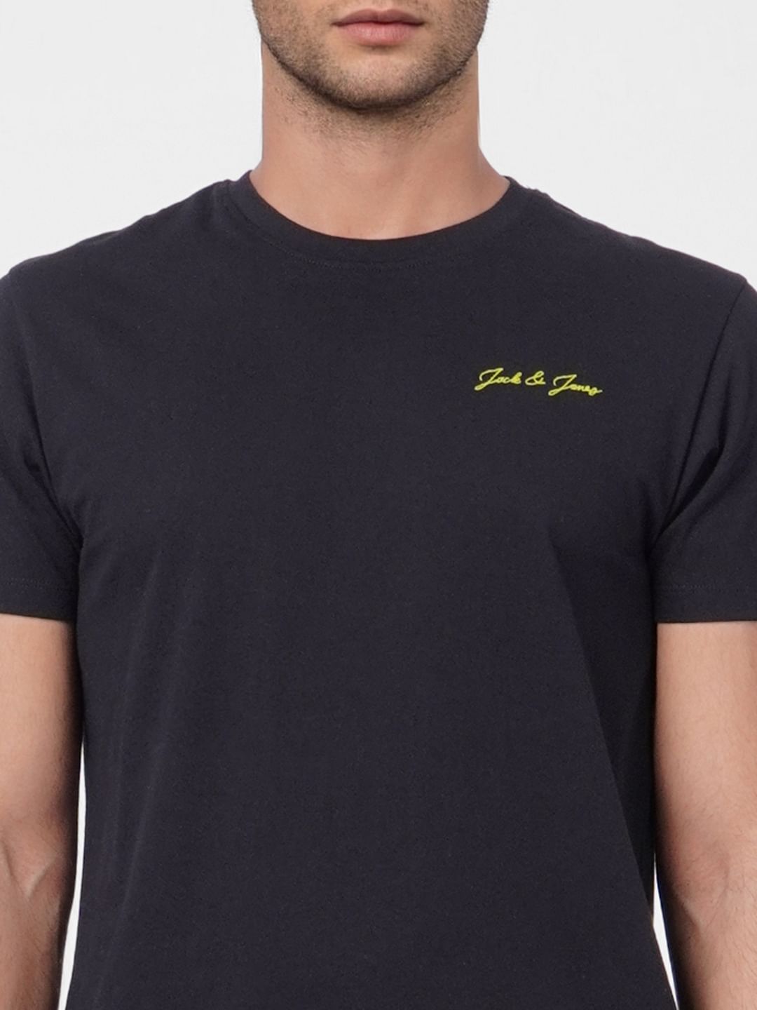 Black Crew Neck T-shirt