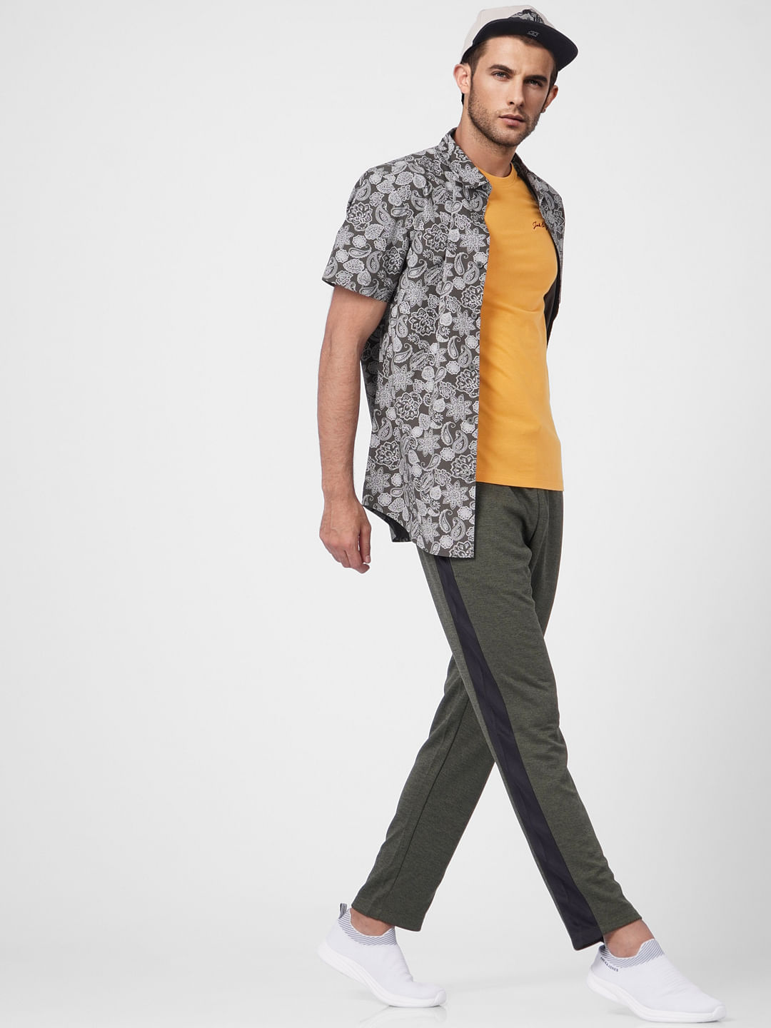 Yellow Crew Neck T-shirt