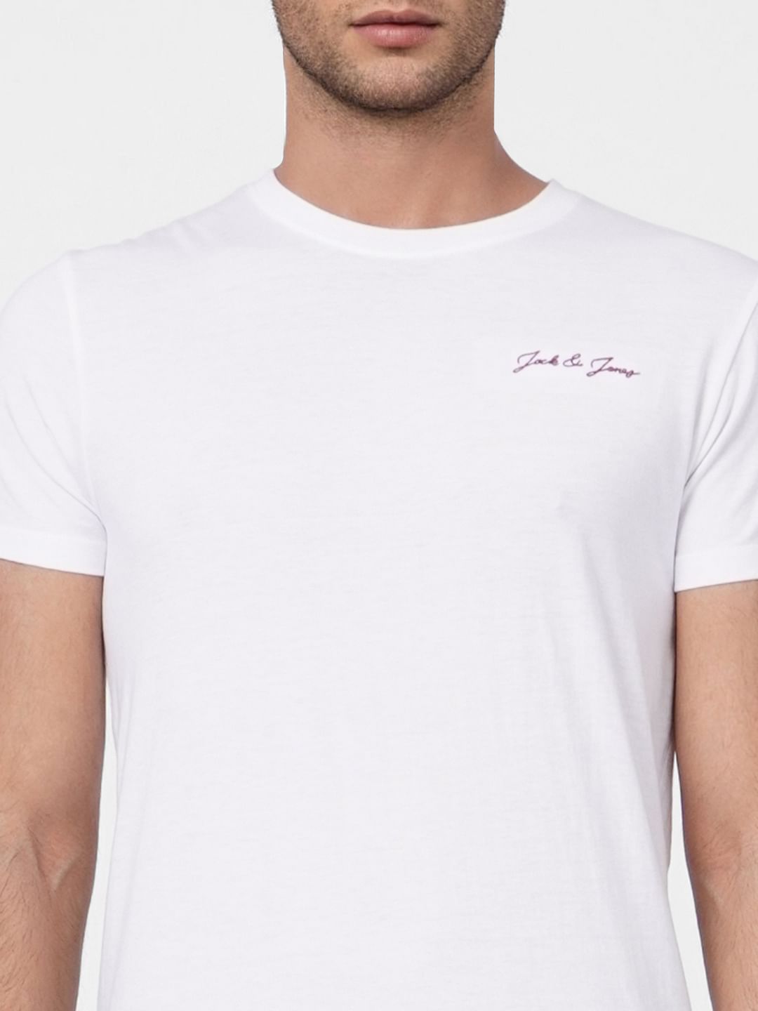 White Crew Neck T-shirt
