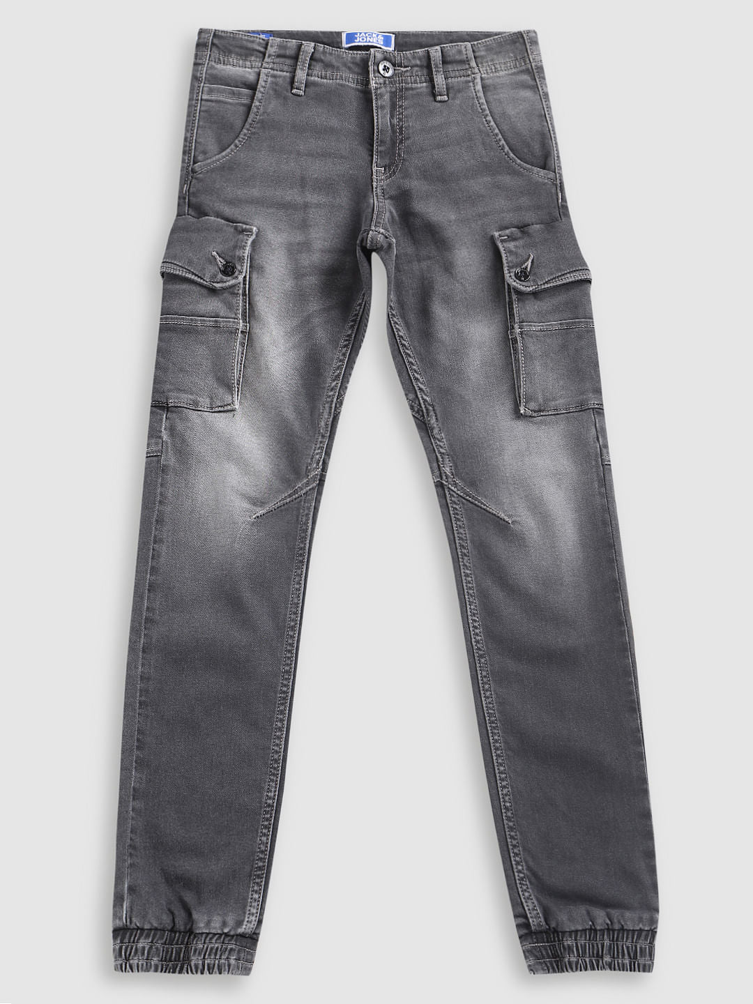 Boys Grey Erik Anti-Fit Jeans - 128/8Y