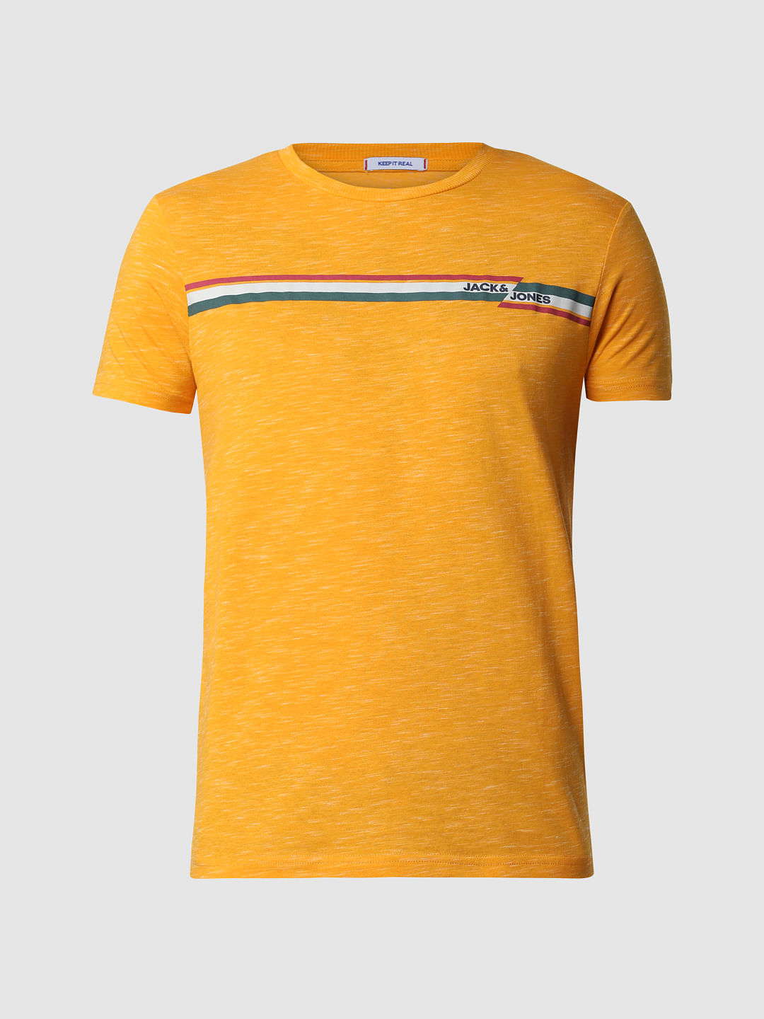 Yellow Crew Neck T-Shirt