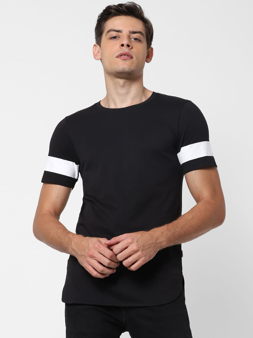 Black Crew Neck T-Shirt