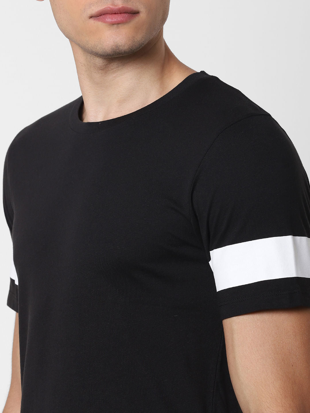 Black Crew Neck T-Shirt