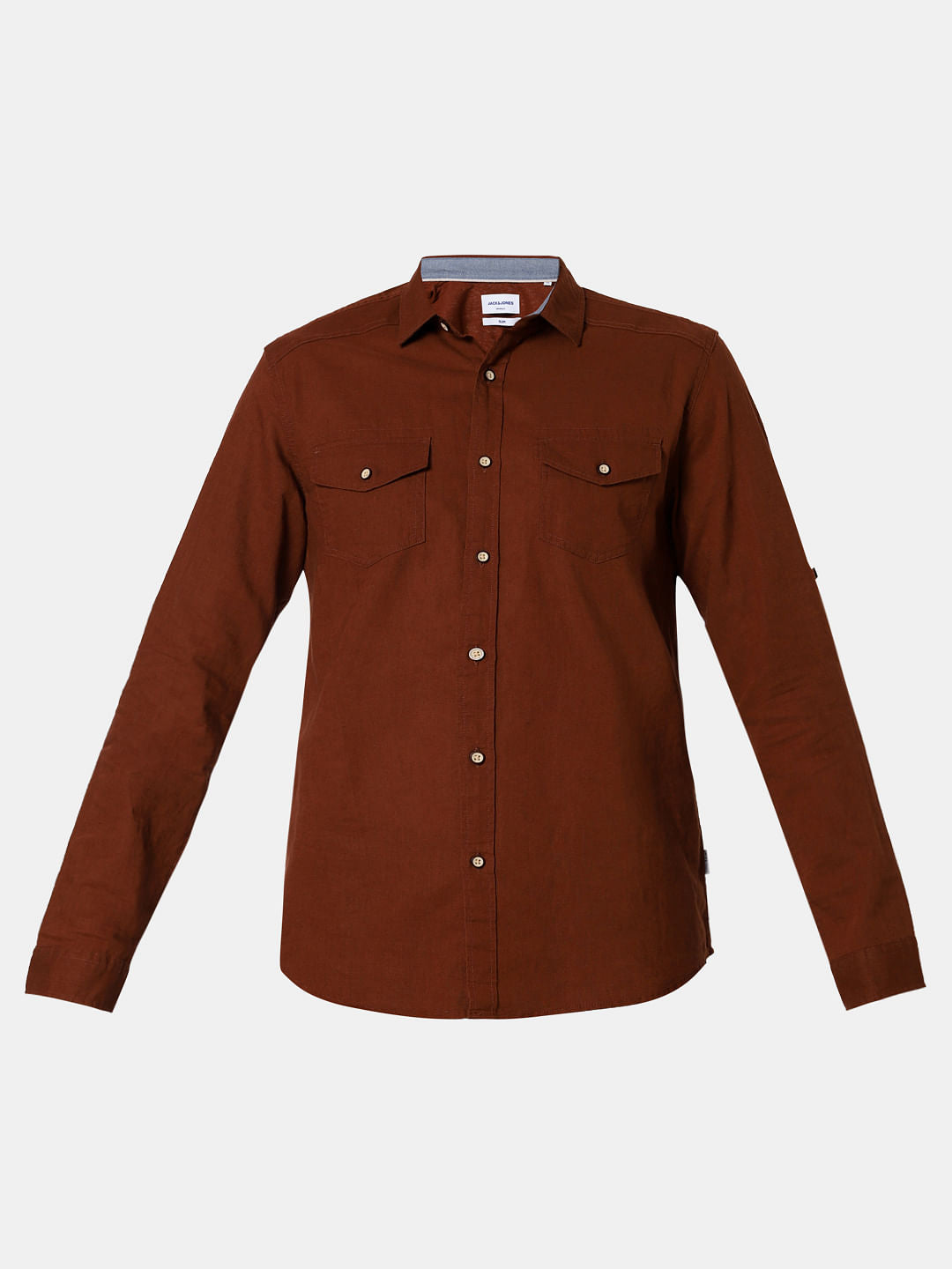 Dark Brown Full Sleeves Shirt