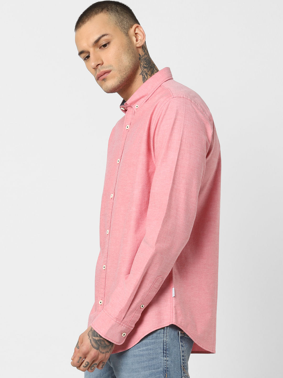 Pink Full Sleeves Shirt
