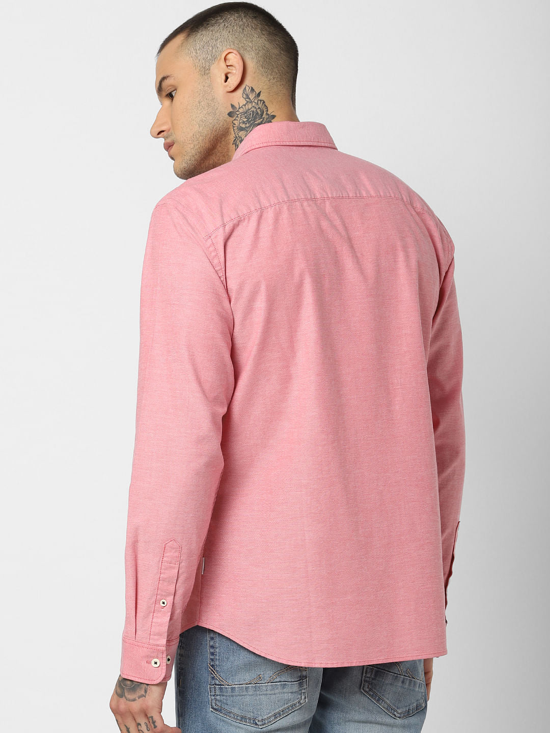 Pink Full Sleeves Shirt