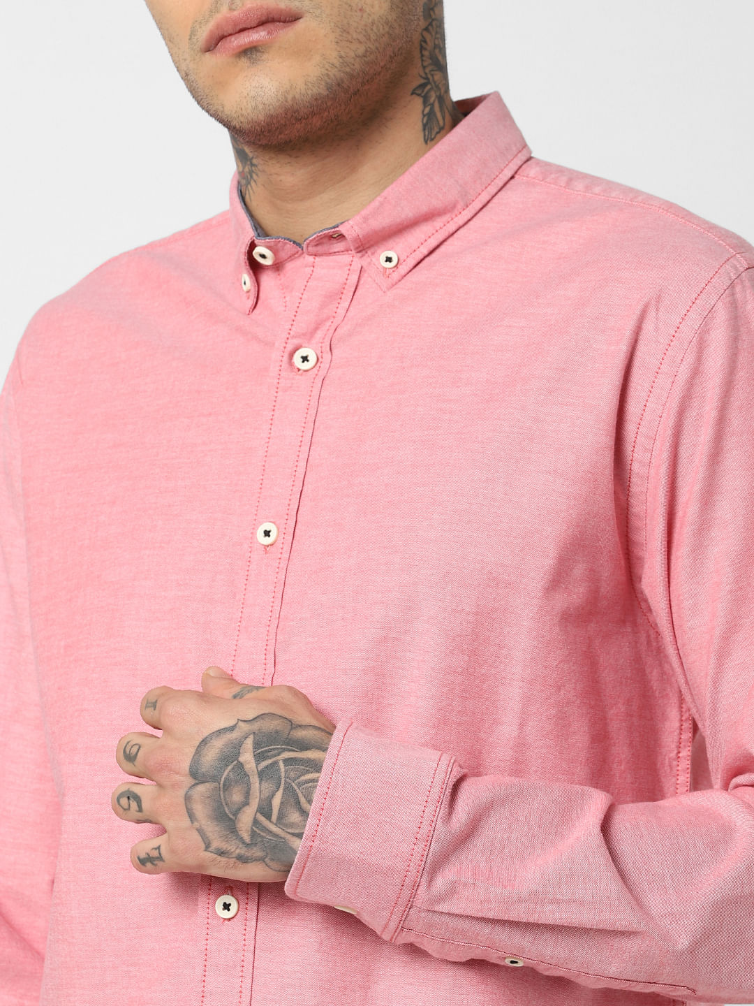 Pink Full Sleeves Shirt